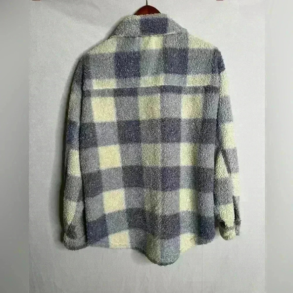 Aéropostale fleece  plaid jacket - Picture 2 of 3